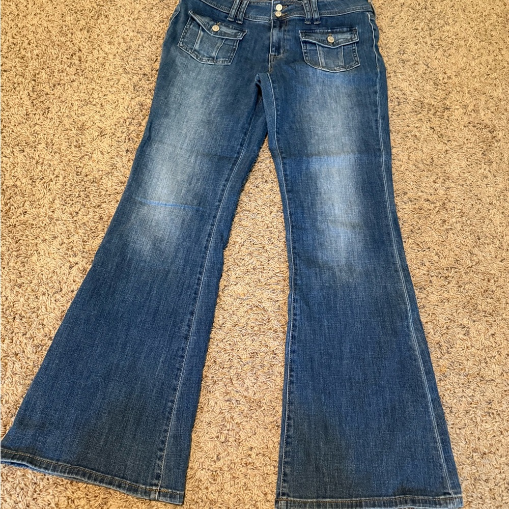 Aeropostale Flare Blue Women's Jeans